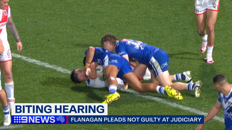 Flanagan ‘shattered’ at biting charge