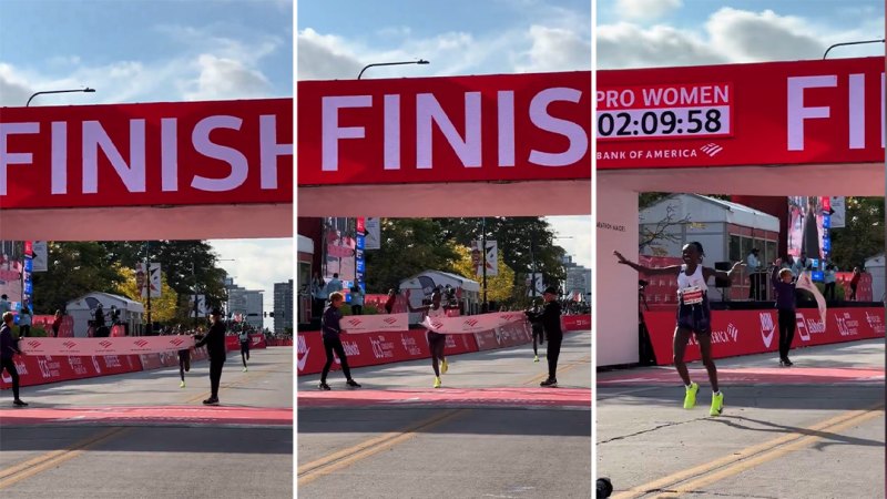 Kenyan star breaks women’s marathon record