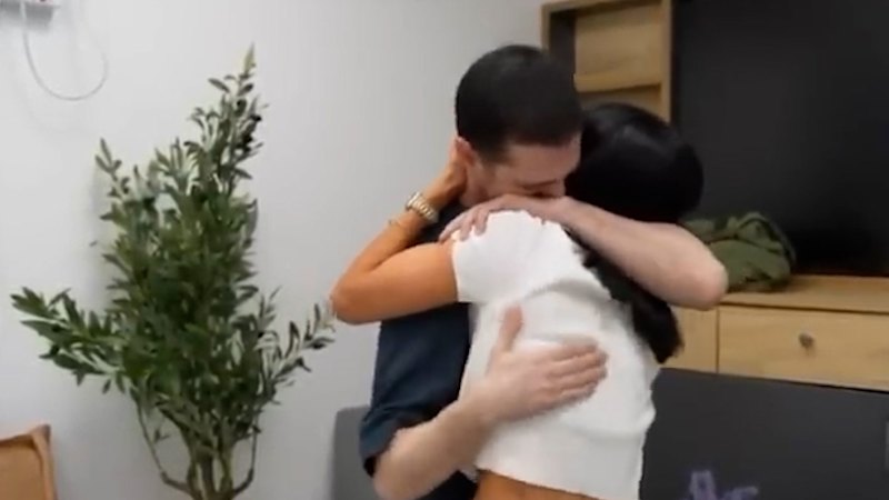 Free from captivity, Elkana Bohbot reunites with his wife Rivka