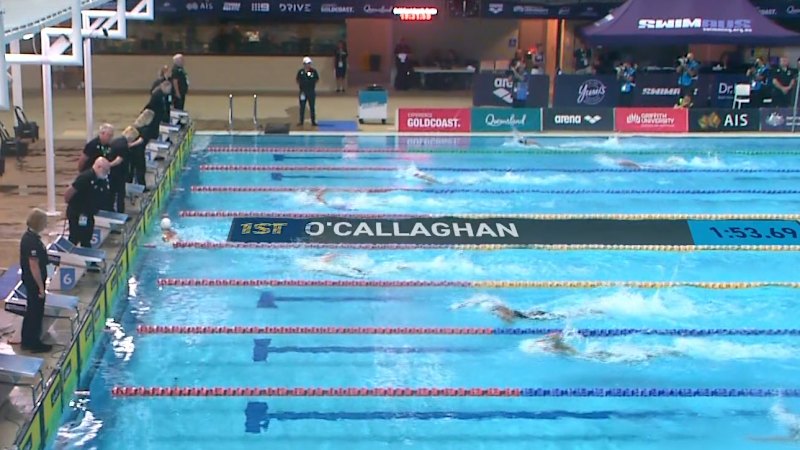 O’Callaghan blitzes 200m final
