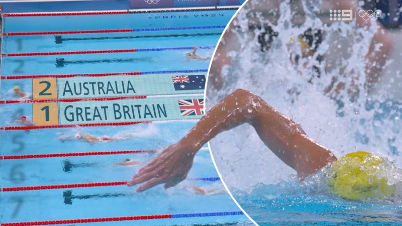 Fast finish for Aussies in men’s 200m freestyle relay