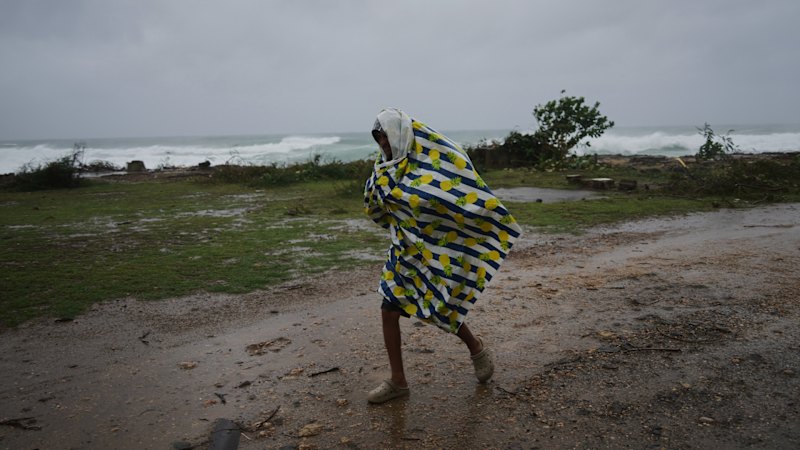 Hurricane Melissa is slowly moving towards Cuba