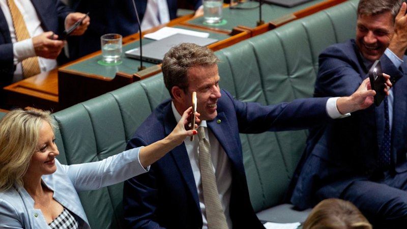 Question time chaos as the lights go out