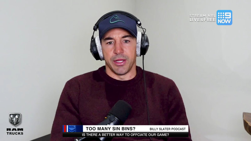 NRL Legend demands for a DECLINE in Sin Bins: The Billy Slater Podcast – Ep22