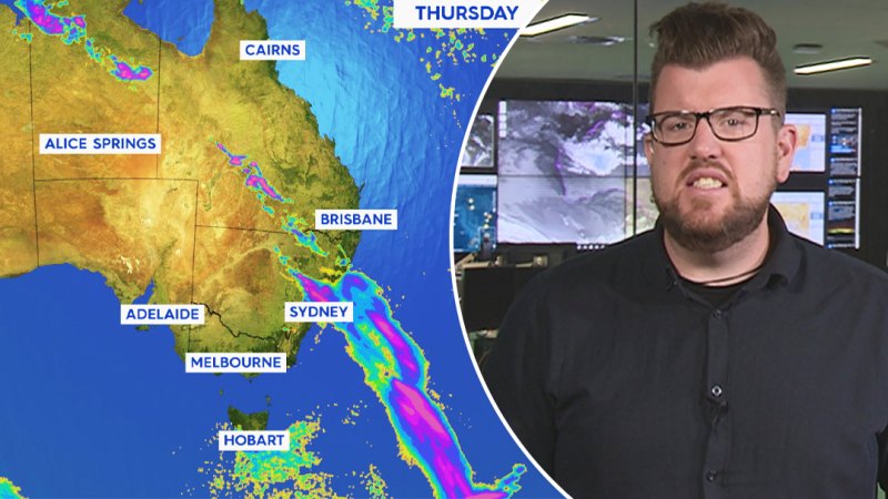 Tropical rain bomb set to hit Australia