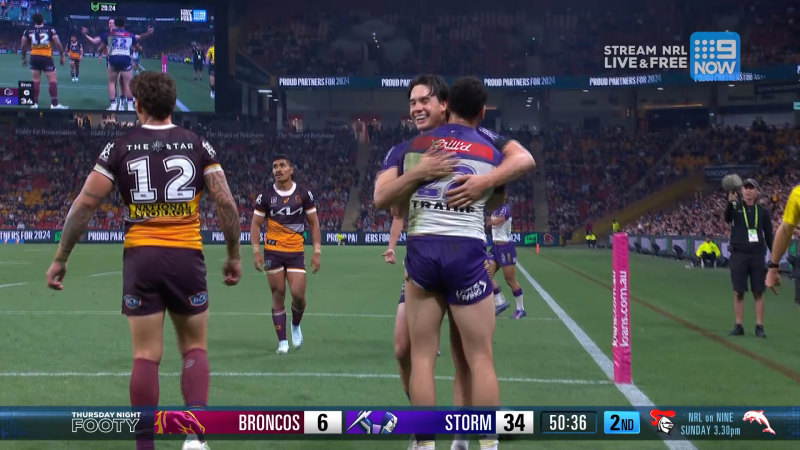 NRL Highlights: Broncos v Storm – Round 27