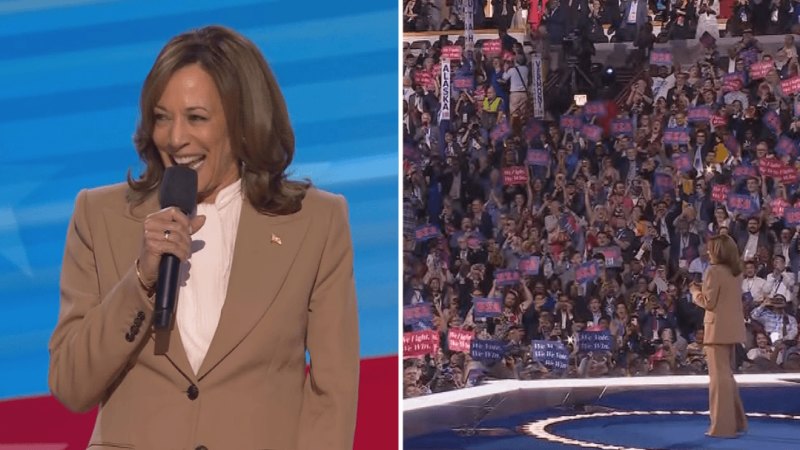 Kamala Harris to formally accept nomination for president at Democratic National Convention