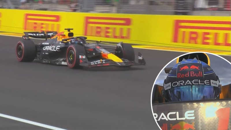 Verstappen goes for pole position