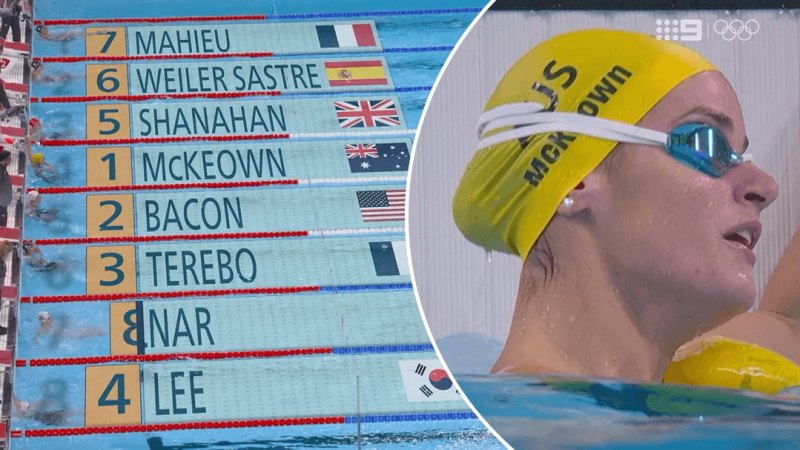 McKeown blitzes 200m backstroke heat