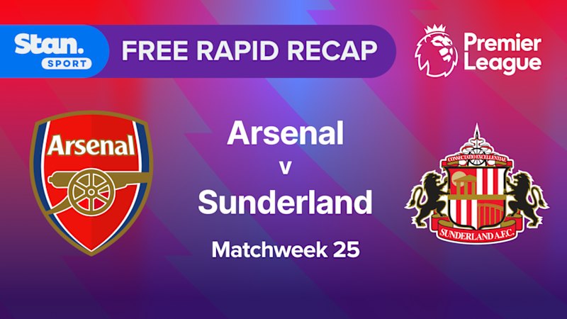 Rapid Recap | MW25: Arsenal vs Sunderland