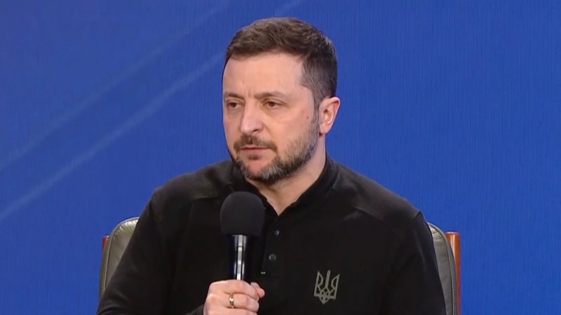 Ukrainian President says he's prepared to quit in exchange for NATO deal