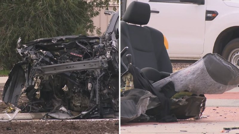 Driver fighting for life after horror Perth crash