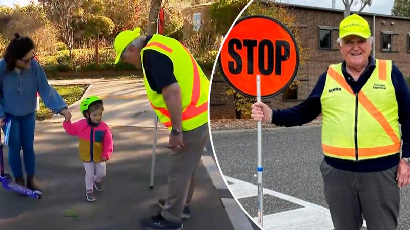 Beloved crossing supervisor banned from high-fives after parent complaint