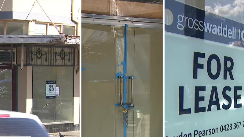 Melbourne shopping strips struggling