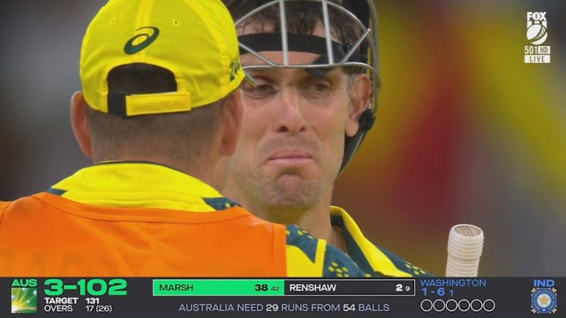 Marsh's epic reaction to pickle juice, gel