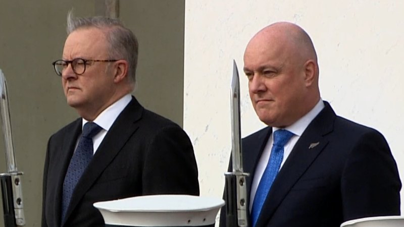 Australia and New Zealand PMs hold defence meeting