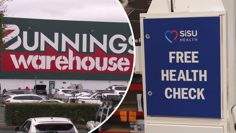 Bunnings Warehouse to trial blood pressure testing stations