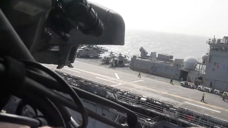 US  Marines board Iranian-flagged tanker