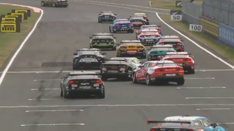 Brown holds on in thrilling last-lap battle