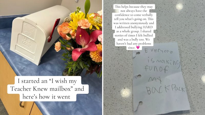 Teacher sets up special mailbox so students can ask questions