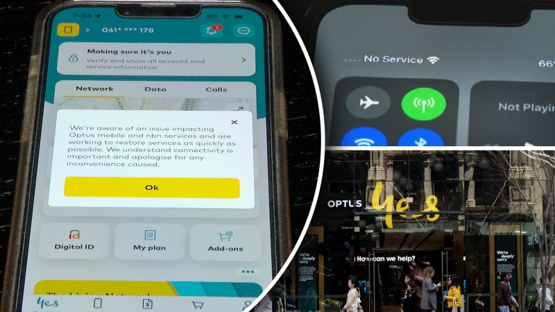 Major Optus outage across Australia thumbnail