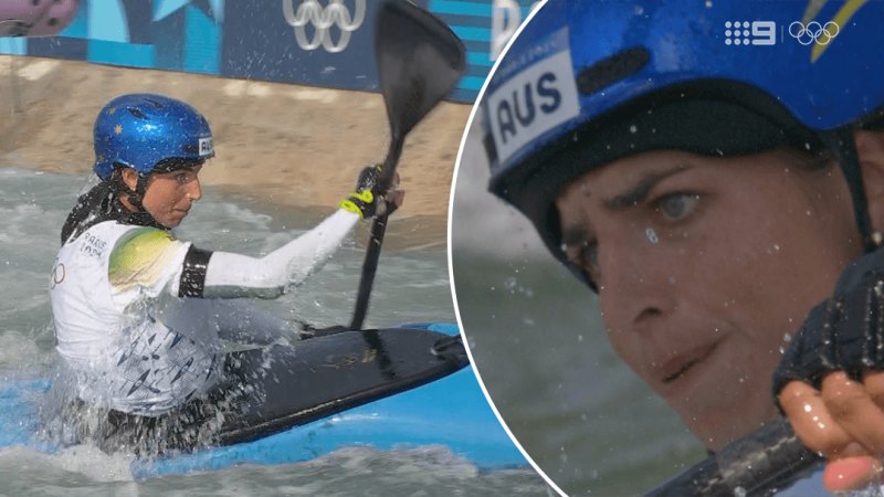 Jess Fox completes strong first kayak cross run