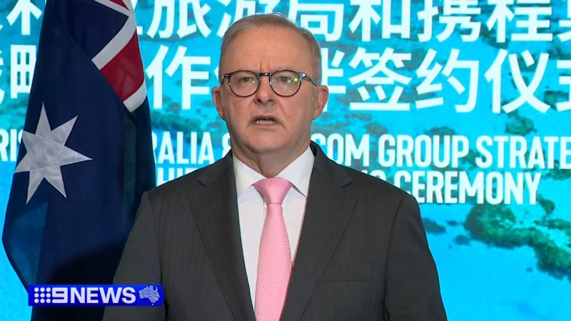 Albanese starts six-day China visit