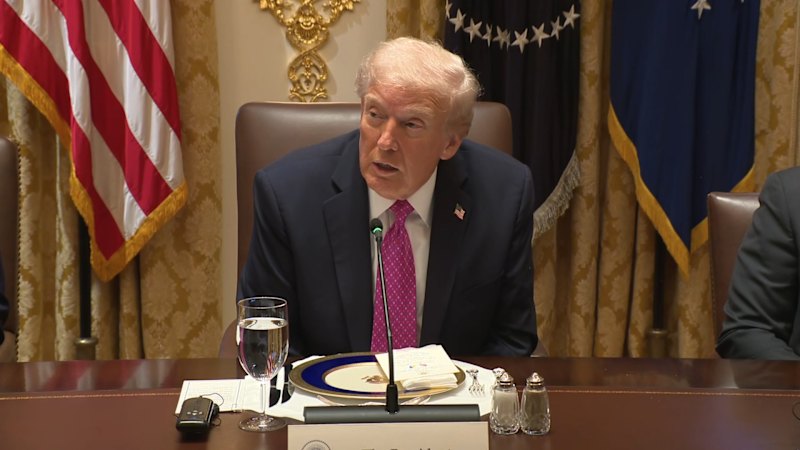 Trump in f-bomb blast during media conference