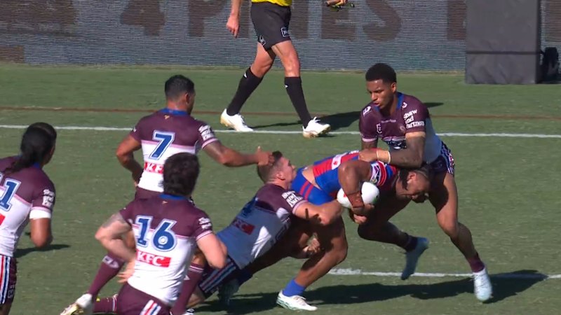 Manly stars put on report