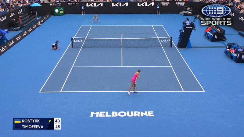 Australian Open Highlights: Marta Kostyuk v Maria Timofeeva