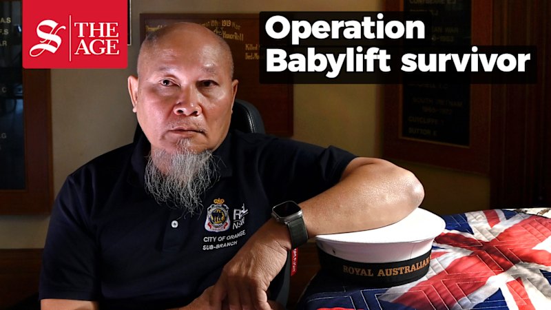 Van Minh Nguyen flew to Australia in Operation Babylift
