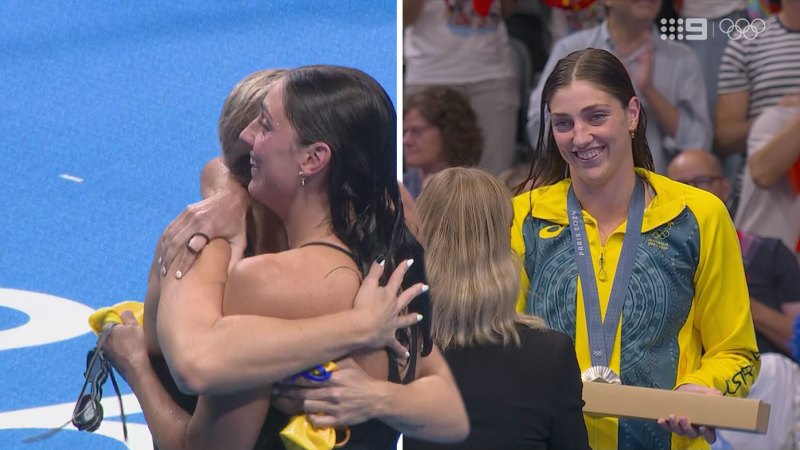 Harris, Jack share beautiful poolside embrace