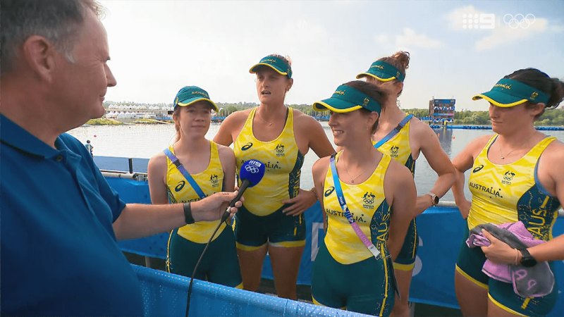 Aussie rowers reflect after booking final spot