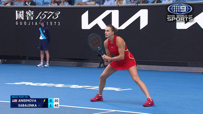 Australian Open Highlights: Aryna Sabalenka v Amanda Anisimova