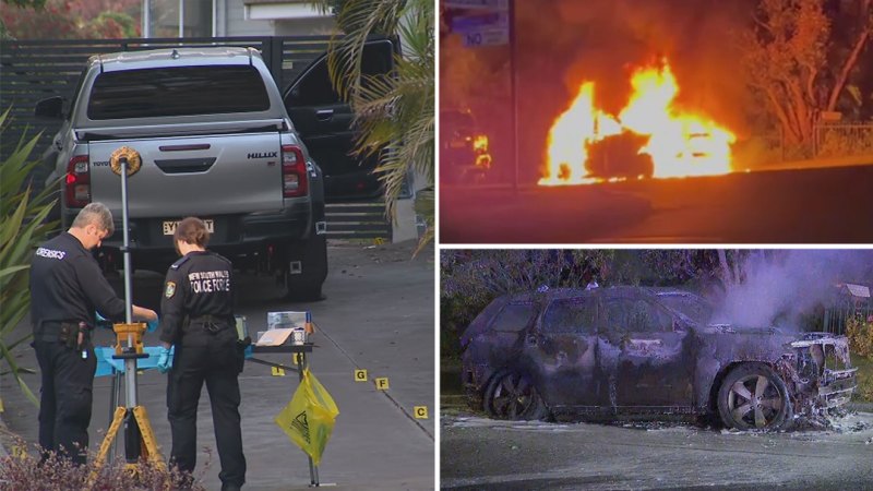 Police hunt gunman over shooting of man in western Sydney