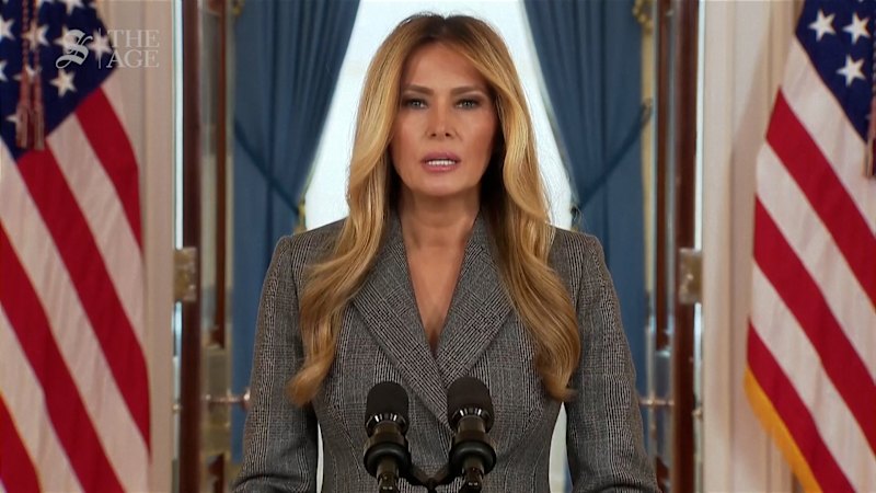 Melania Trump says she never had a relationship with Epstein