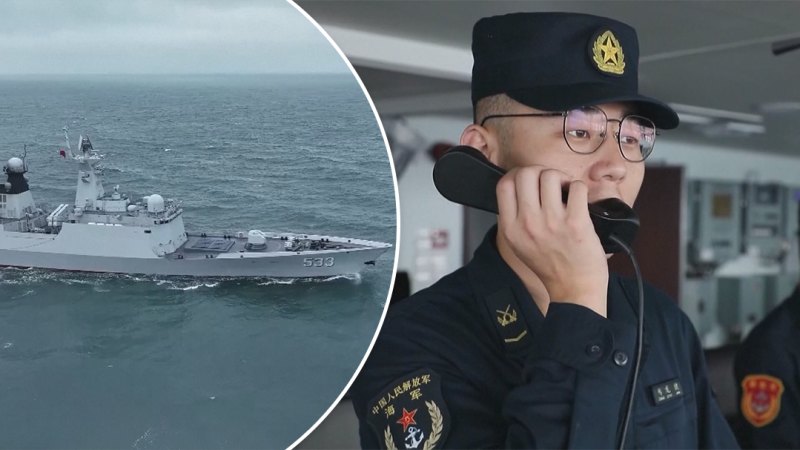 Tensions high in Taiwan as China prepares for second day of military drills