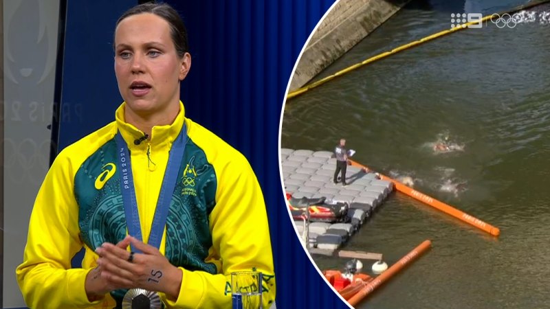 Practice swim in River Seine pays off for Aussie silver medallist