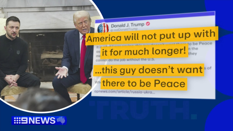 Trump orders all military aid to Ukraine be paused
