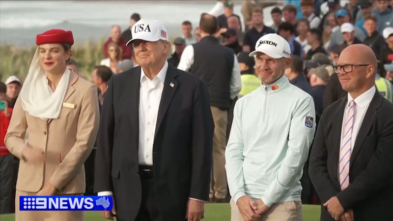Trump doubles down on united Ireland call
