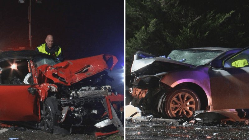 Two dead after head-on crash west of Geelong