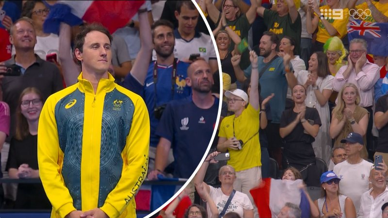 McEvoy’s pride as national anthem plays