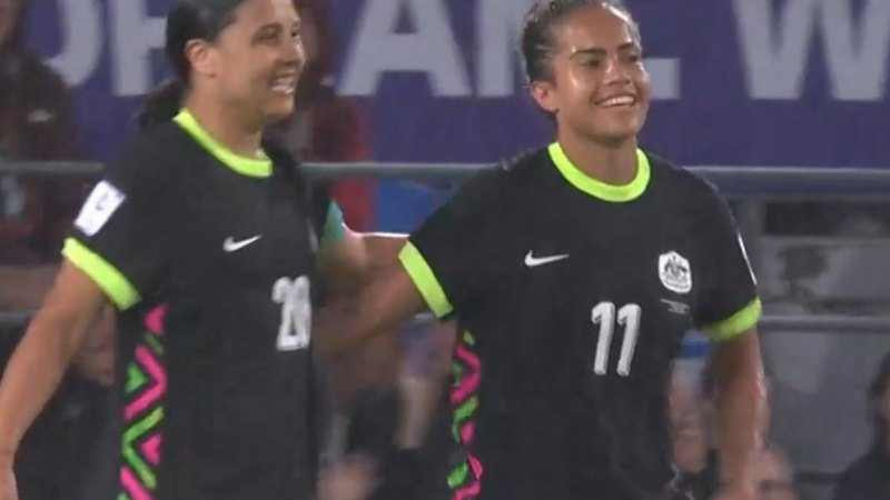 Fowler scores in Matildas win