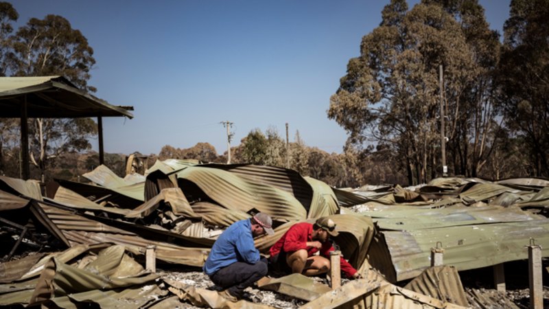 Scout camp in central Victoria destroyed by Longwood bushfire