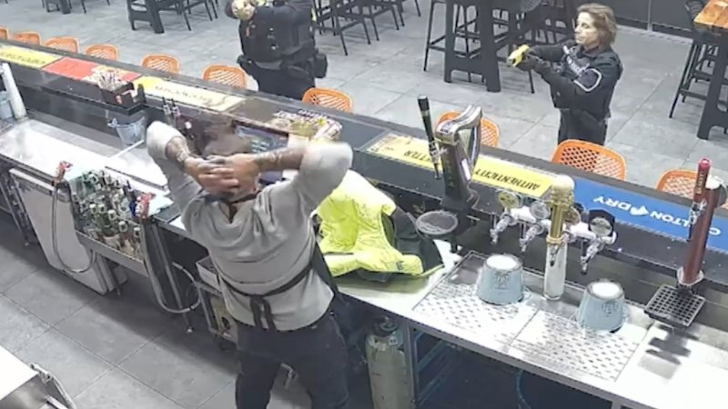 Man allegedly pours beer after Perth shopping centre crash