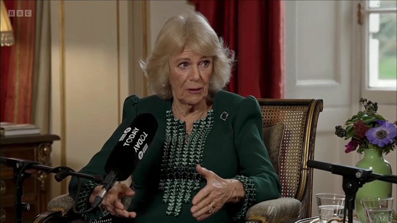 Britain's Queen Camilla recalls being attacked on train as a teenager