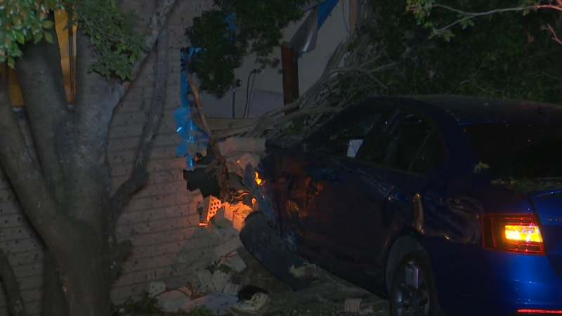 Wheelchair user left homeless after car slams into her Sydney home at night