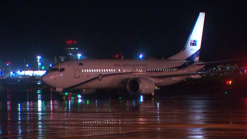 King Charles and Queen Camilla touch down in Sydney for Australia royal tour