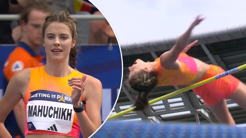 Champion shatters 36-year high jump world record