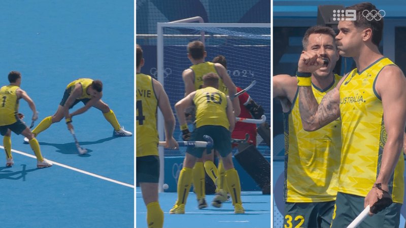 Kookaburras star completes hat-trick